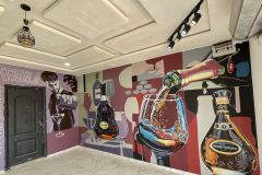 Luxury Drinks Wall Mural by Cedar Creative Art